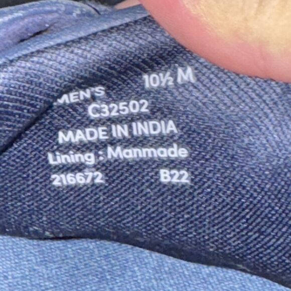 Cole Haan Reagan Grand Os Sneakers Shoe Navy Blue Leather Mens Size 10.5M - Picture 8 of 8